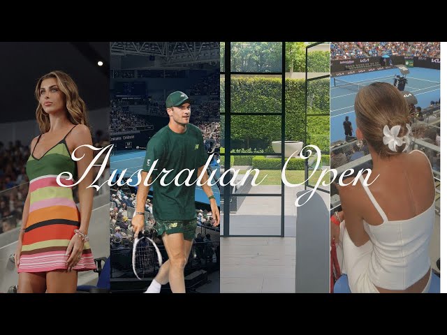 My Life at the Australian Open + Makeup Tutorial, Friends & Events!