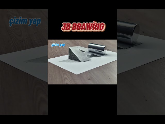 3d drawing easy #shorts #3d #drawing