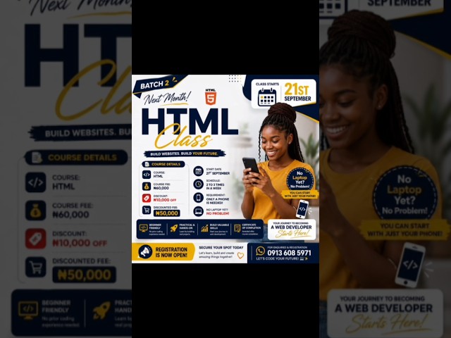 HTML STEP-BY-STEP TUTORIAL GUIDE. #html #https