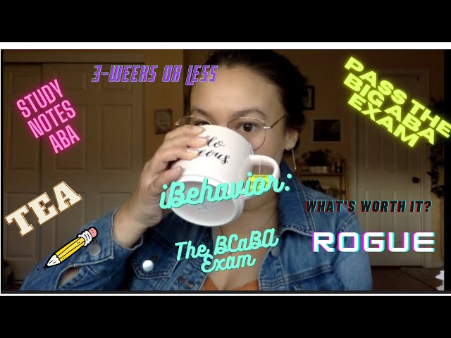 iBehavior: How to Pass the BCaBA Exam (3 Weeks or Less)