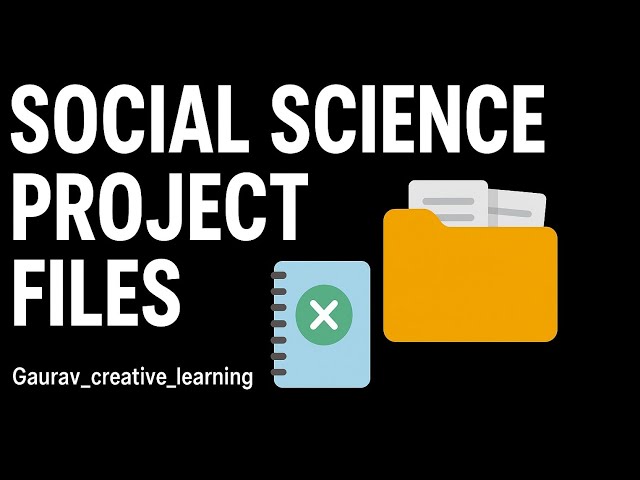 How to make the Social science project files || Project file of Sst with colourful and decorative ||