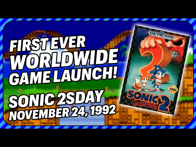 Sonic 2sDay: A Retrospective on Sonic the Hedgehog 2 and its Worldwide Launch on November 24, 1992!