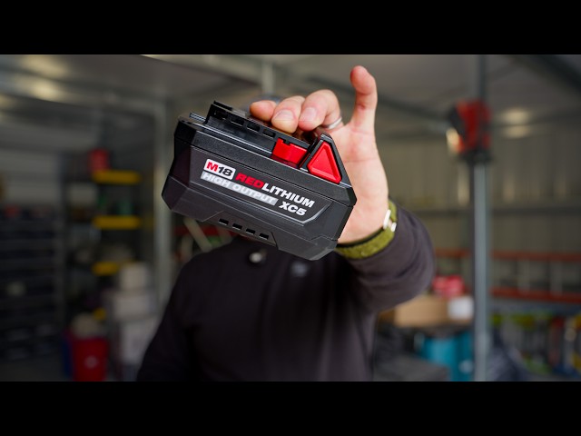 The NEW Milwaukee High Output 5.0 And Chem Resistant Battery!