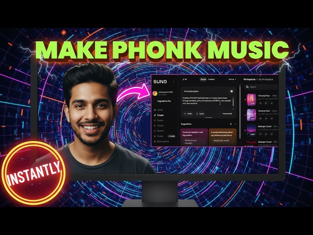 How To Make PHONK Music in Suno AI | Step-by-Step Tutorial