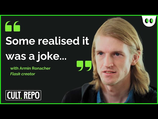 Flask started as an Aprils Fool's joke | with Armin Ronacher