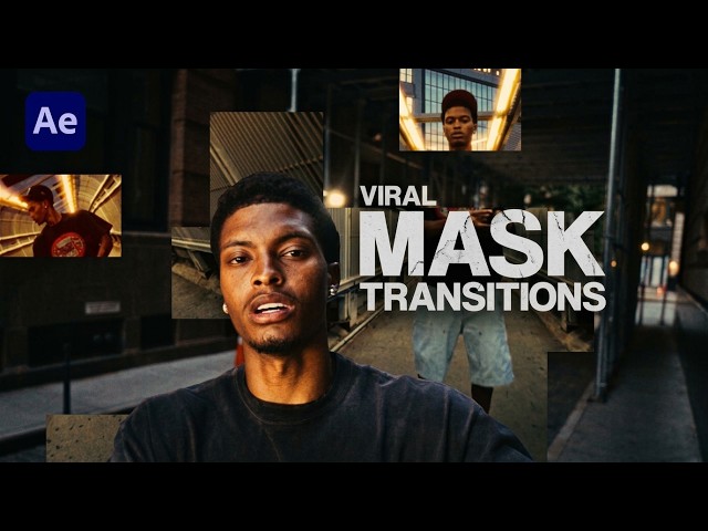 Viral MASK TRANSITIONS in After Effects | Easy & Smooth Tutorial