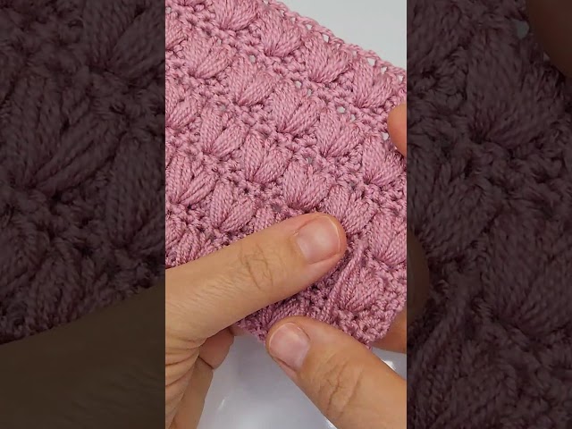 Wow!🧶🩷 Easiest andfastest. Incredibly beautiful! Knitting Stitch