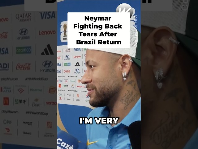 Neymar's Emotional Return to Brazil Squad #shorts