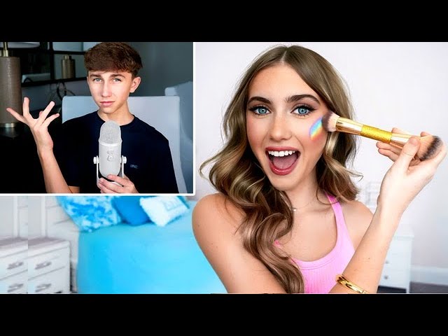Brother Does My Voice Over! (makeup tutorial)