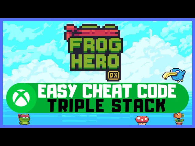 Frog Hero DX #Xbox Achievement Guide - Easy Cheat Code - Triple Stack