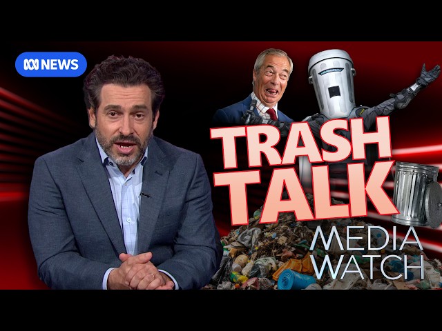 How the British media covered a man with a bin on his head | Media Watch