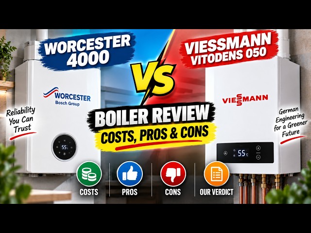 Worcester 4000 vs Viessmann Vitodens 050 Boiler Review: Costs, Pros & Cons | Boilers2Go
