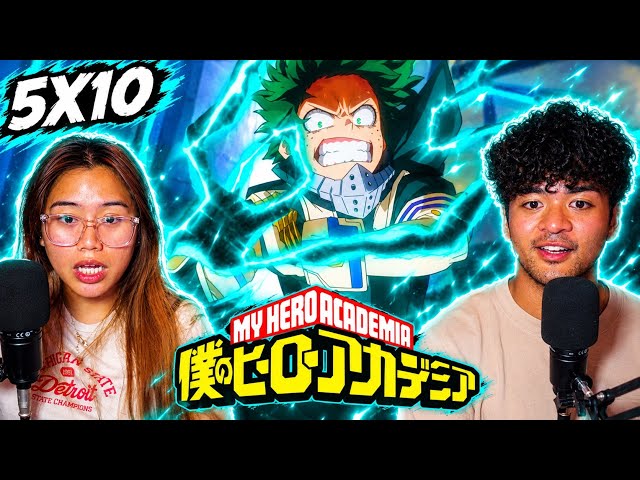 DEKU GET'S A NEW QUIRK?! - My Hero Academia Season 5 Episode 10 Reaction!