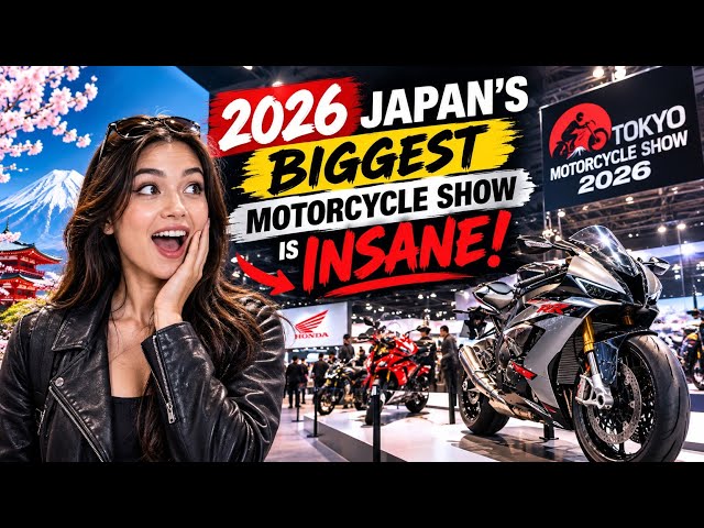 Japan Biggest Motorcycle Show Is INSANE!  | Tokyo Motorcycle Show 2026