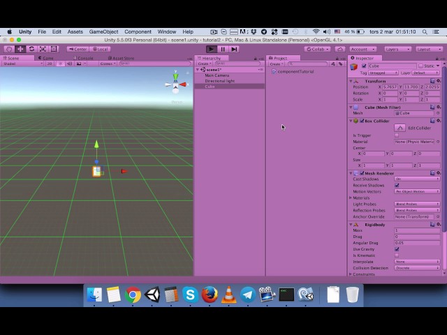 Unity C# Use GetComponent function to access GameObject components
