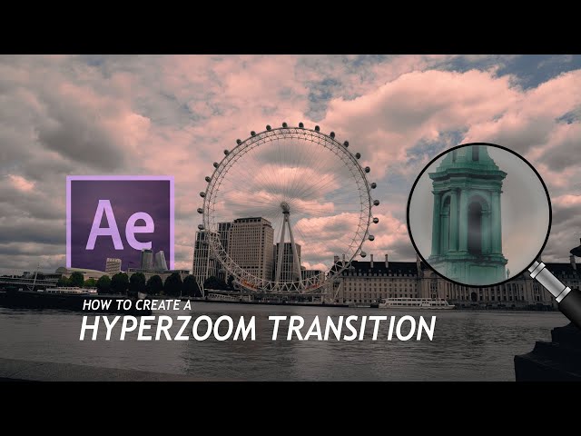 How to create a TIMELAPSE HYPERZOOM TRANSITION // Adobe After Effects Tutorial - 2020
