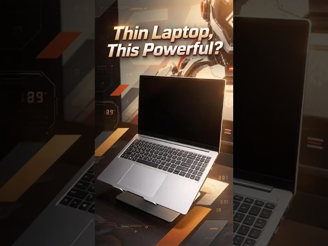 Can a thin laptop handle heavy performance? Meet FIREBAT U6C🔥#laptop  #gaming #firebat