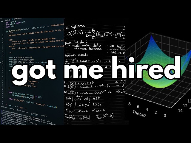 3 Projects That ACTUALLY Got Me engineering Interviews
