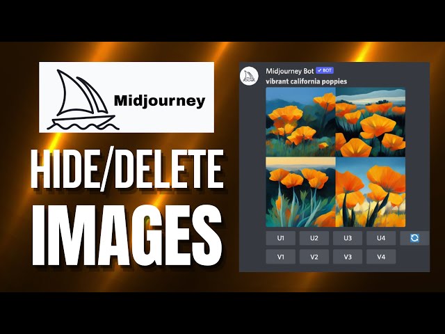 Midjourney Tutorial | Hide Or Delete Images In Your Account Safely