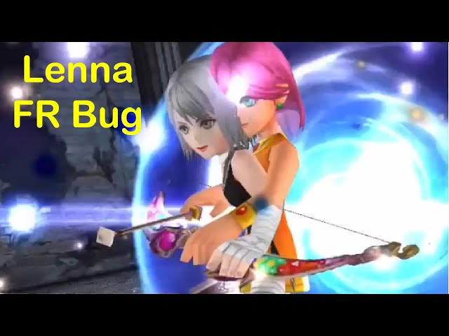 DFFOO(JP) - Lenna FR Visual Bug