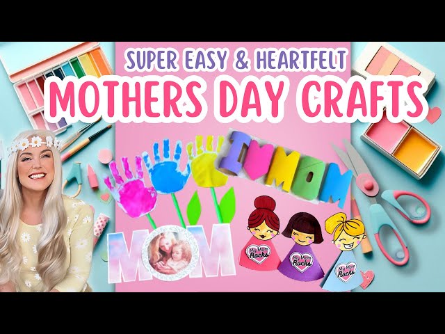 Mother’s Day Craft Ideas for Kids 🎁 Super Easy & Heartfelt!