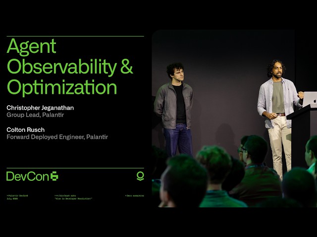 Product Launch: Agent Observability & Optimization | DevCon 6