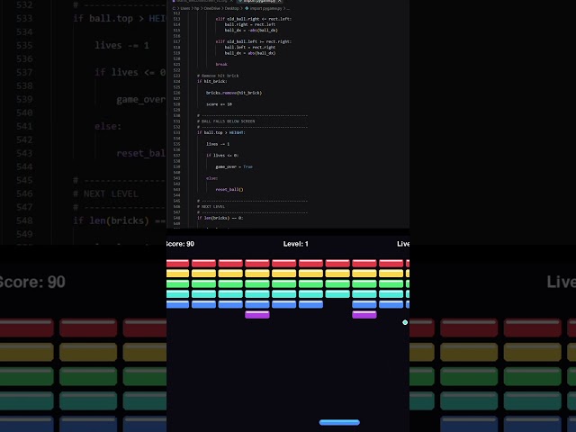 Bola vs Bloques 💥 | Creado completamente con Python
