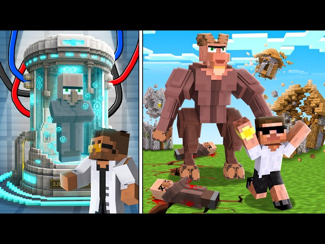 Doorbin Become Scary Monster Goat in Minecraft..
