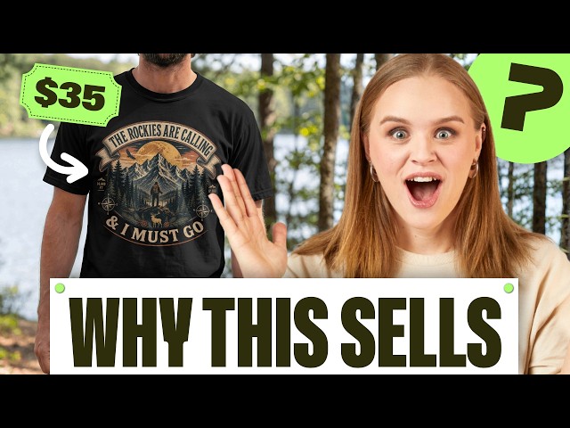 How to Sell T-Shirts People Actually Buy (Printify Tutorial for Beginners)