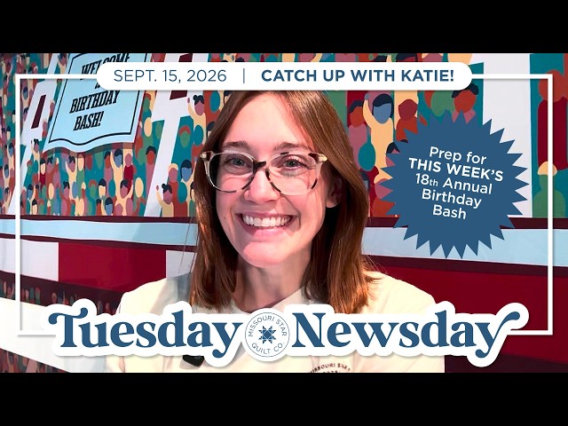 Tuesday Newsday with Katie | Birthday Bash Preparation in Hamilton