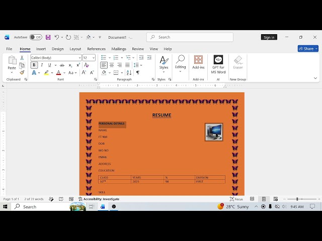Mailings In Microsoft word ll Basic Computer course Microsoft word