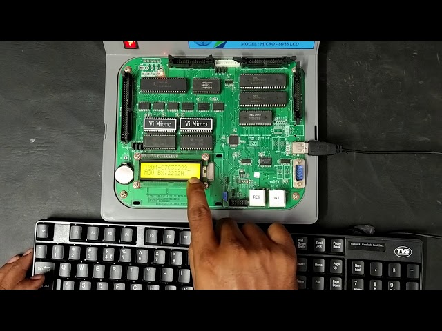 8086 Microprocessor kit introduction