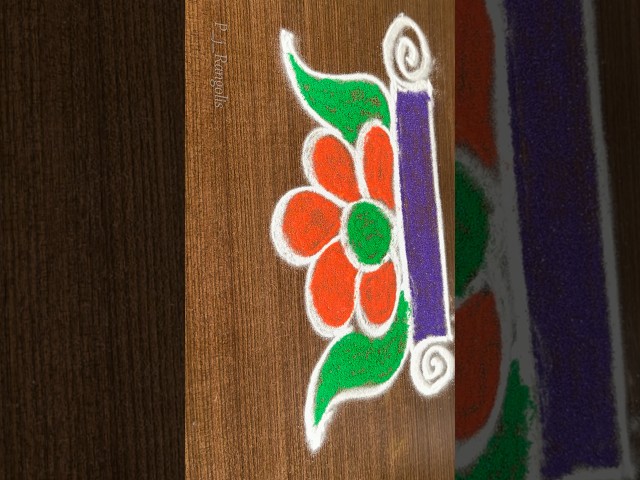 #easybordermuggulu #newyearrangoli #2026newyear #shorts