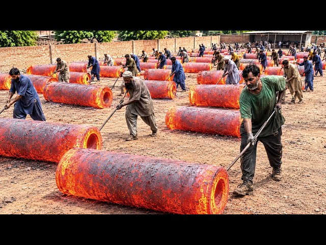 Top 6 INSANE Giant Hot Steel Rolling Factory Processes | Extreme Manufacturing You've Never Seen