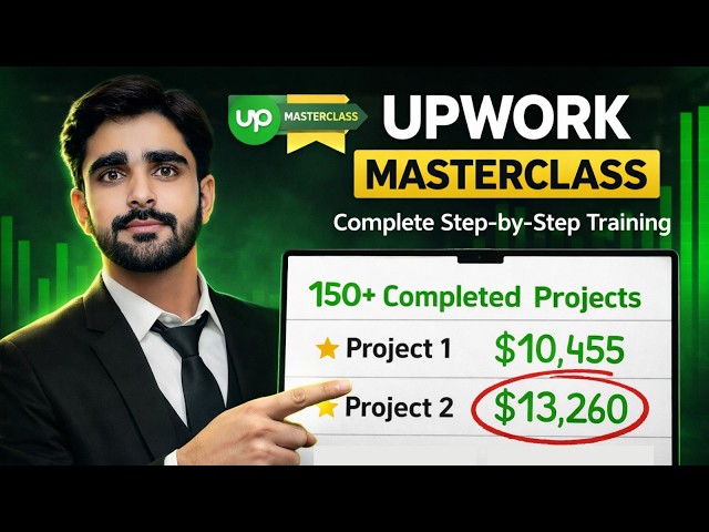 Upwork Masterclass for Beginners | Learn Profile Optimization & Proposal Writing to Get First Order