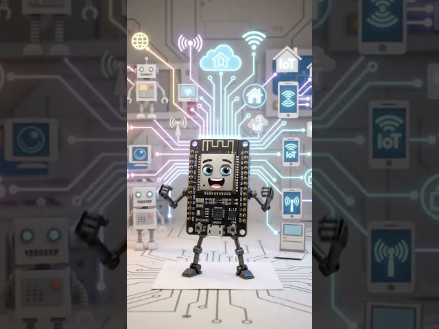 What is ESP32? | STEM Components Explained ep 2#ESP32 #IoT #STEM #Robotics  #Microcontroller #Shorts