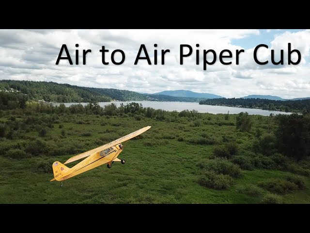 Hangar 9 Piper Cub Touch & Gos | Air to Air | DJI Mavic Pro |