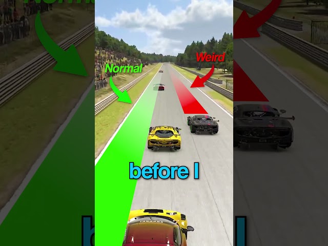 Did you know this racing technique??  #iracingofficial #carracing #motorsport #simracinggamers