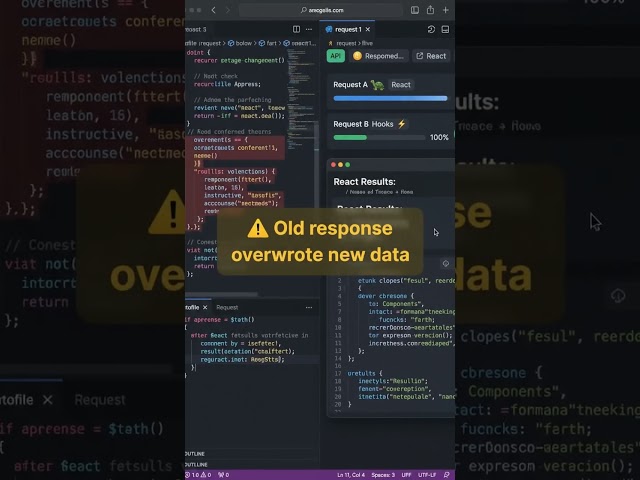 🚀 React Tip -29 – Avoid Race Conditions in API Requests