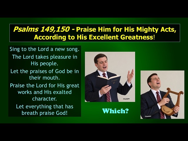 Video Bible Study: The Book of Psalms - #090