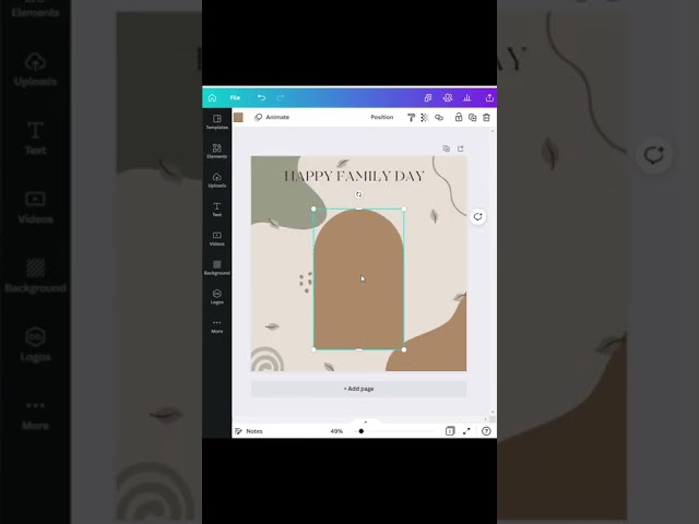 How to create Instagram Post in Canva #shorts