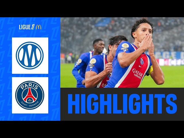 OLYMPIQUE DE MARSEILLE - PARIS SAINT-GERMAIN (1-2) | Week 5 - Ligue 1 McDonald's 26/27