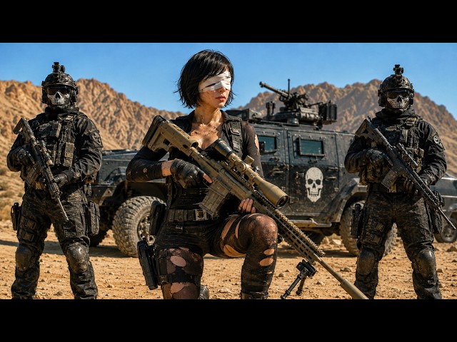 【FULL MOVIE 4K】Shadow Gunner roams warzone, gunfire brings hell, one strike ends fight!