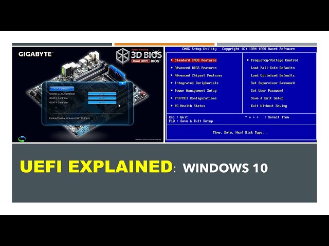 UEFI Explained: Windows 10/11 and UEFI