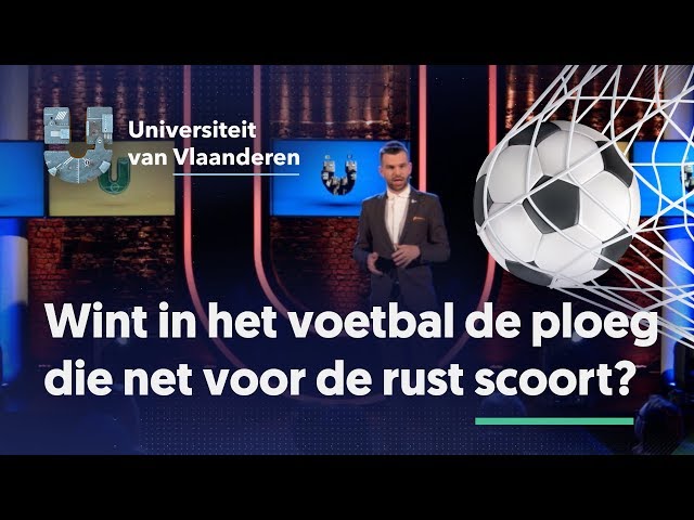 Wint in het voetbal de ploeg die net voor de rust scoort?