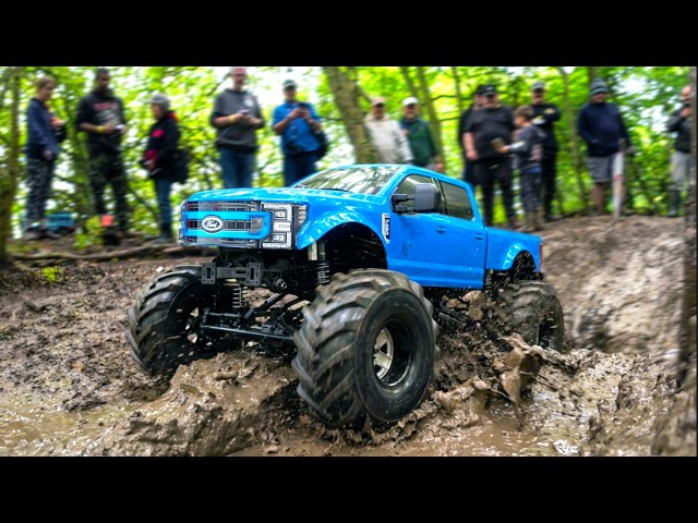 I Built an RC Mud Truck with WAY Too Much POWER!