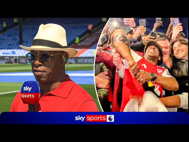 "I'm SO happy" ❤️ | Ian Wright reflects on Arsenal winning the Premier League