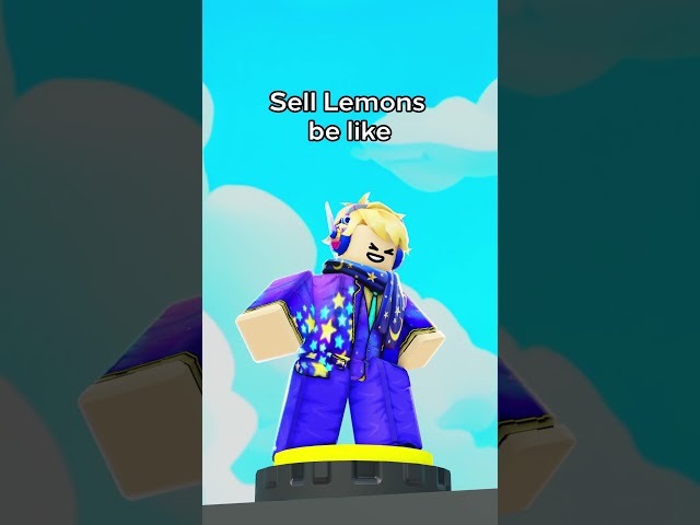 Roblox Sell Lemons #roblox #potemer #robloxedit