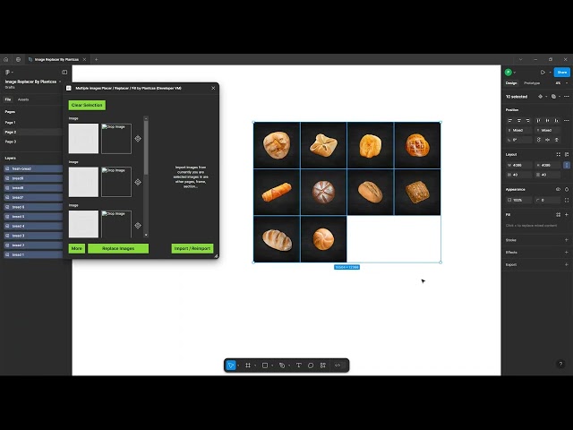 Figma multiple images adding same time #figmaplugins #figmaui #figmatutorial #figmadesign