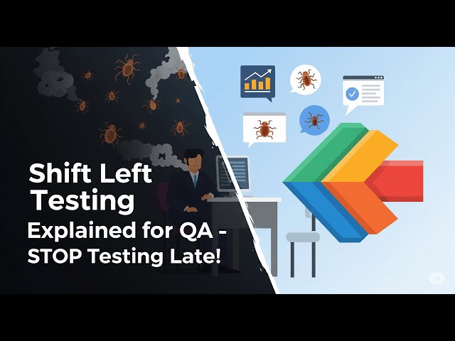 Shift Left Testing Explained for QA - STOP Testing Late!